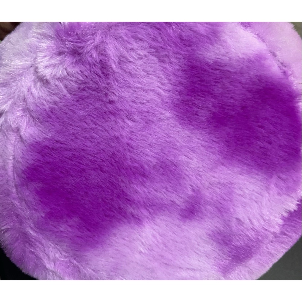 Peeps x Hello Kitty Kuromi Plush Easter Basket Purple Faux Fur Sanrio Tote Bag - Picture 7 of 8